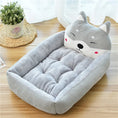 Load image into Gallery viewer, Winter Warm Washable Corduroy Pet Bed for Small Dogs & Cats