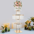 Load image into Gallery viewer, 5-Tier Wedding Centerpieces Flower Stand