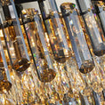 Load image into Gallery viewer, Nordic LED Crystal Ceiling Chandeliers