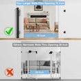 Load image into Gallery viewer, Retractable Dog Gate Indoor Extends