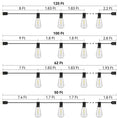 Load image into Gallery viewer, LED String 50FT 100FT IP65 Festoon Outdoor Garden Light