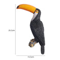 Load image into Gallery viewer, Resin Toucan Figurine Wall Art Decor
