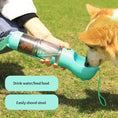 Load image into Gallery viewer, 4 in 1 Pet Portable Travel Drinking Dog Bottle