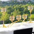 Load image into Gallery viewer, Elegant Wedding Centerpiece Candle Stand