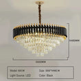 Load image into Gallery viewer, Luxury Modern Crystal Ceiling Chandelier