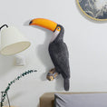 Load image into Gallery viewer, Resin Toucan Figurine Wall Art Decor