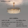 Load image into Gallery viewer, Nordic LED Crystal Ceiling Chandeliers