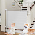 Load image into Gallery viewer, Retractable Dog Gate Indoor Extends