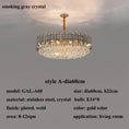 Load image into Gallery viewer, Nordic LED Crystal Ceiling Chandeliers