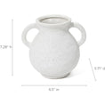 Load image into Gallery viewer, Two-Handle Farmhouse Vase for Dining Table, Shelf & Living Room Decor