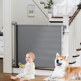 Load image into Gallery viewer, Retractable Dog Gate Indoor Extends