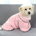 Load image into Gallery viewer, Super Absorbent Cotton Dog Bathrobe
