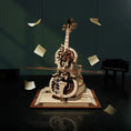 Load image into Gallery viewer, Wooden Puzzle Magic Cello Mechanical Music Box