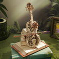Load image into Gallery viewer, Wooden Puzzle Magic Cello Mechanical Music Box