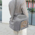 Load image into Gallery viewer, Expandable Cat Carrier Backpack with Storage Pocket