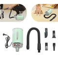 Load image into Gallery viewer, Adjustable Wind Speed, Electric Dog & Cat Hair Dryer with 4 Nozzles