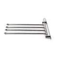 Load image into Gallery viewer, 4-Bar Stainless Steel Rotatable Towel Rack
