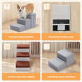 Load image into Gallery viewer, Foldable Pet Stair with Storage Box