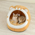 Load image into Gallery viewer, Super Warm Cat Bed Cave House & Cushion