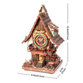 Load image into Gallery viewer, Mechanical 3D Wooden Puzzles Clock