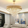 Load image into Gallery viewer, Luxury Modern Crystal Ceiling Chandelier