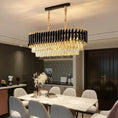 Load image into Gallery viewer, Luxury Modern Crystal Ceiling Chandelier