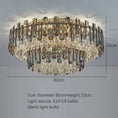 Load image into Gallery viewer, Nordic LED Crystal Ceiling Chandeliers