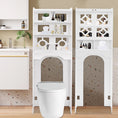 Load image into Gallery viewer, 4 Tier Over-The-Toilet Bathroom Storage Cabinet