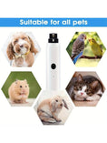 Load image into Gallery viewer, Rechargeable Dog Nail Grinder