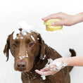 Load image into Gallery viewer, Soft Massage Brush with Built-in Shampoo Dispenser for Dogs