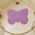 Load image into Gallery viewer, Butterfly Non-Slip PVC Shower Floor Mat for Bathroom
