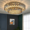 Load image into Gallery viewer, Nordic LED Crystal Ceiling Chandeliers
