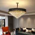 Load image into Gallery viewer, Luxury Modern Crystal Ceiling Chandelier