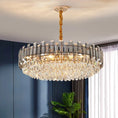 Load image into Gallery viewer, Nordic LED Crystal Ceiling Chandeliers