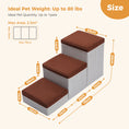 Load image into Gallery viewer, Foldable Pet Stair with Storage Box