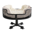 Load image into Gallery viewer, Portable Stainless Steel Elevated Cat Desk Bed