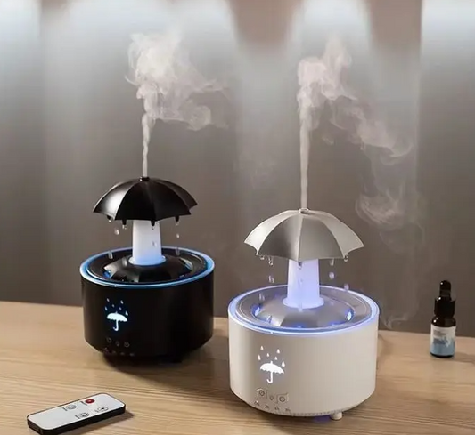 Creative Umbrella Aroma Humidifier with Colorful Light
