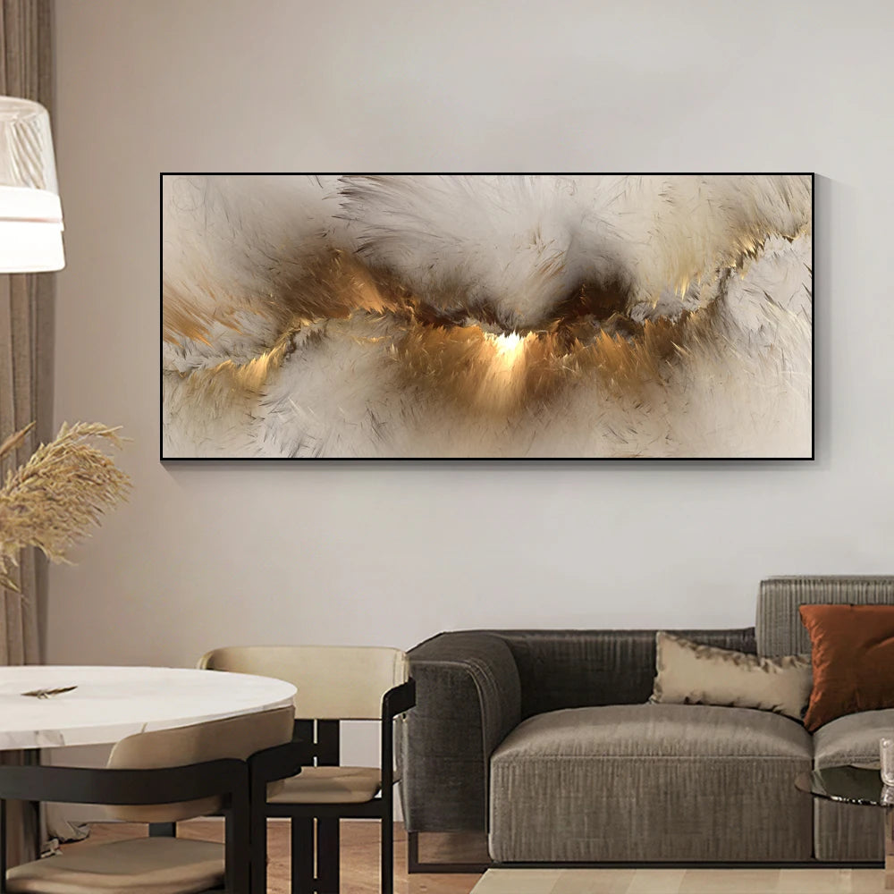 Modern Oil Painting Wall Art for Living Room