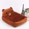 Load image into Gallery viewer, Winter Warm Washable Corduroy Pet Bed for Small Dogs & Cats
