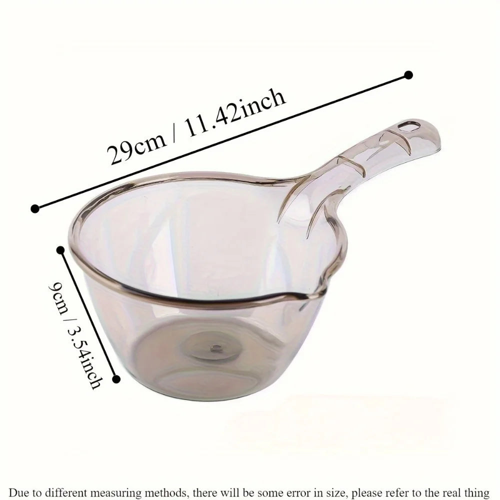 Durable Transparent Plastic Water Scoop