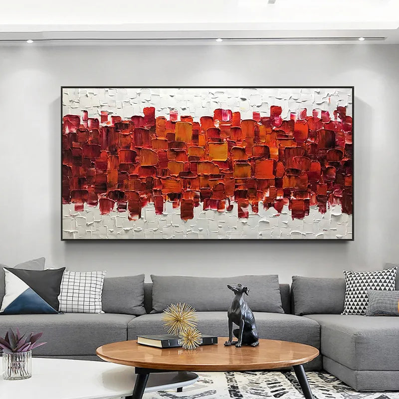 Hand-Painted Oil Modern Wall Art Home Decor