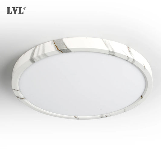 Round Marble Texture LED Ceiling Light