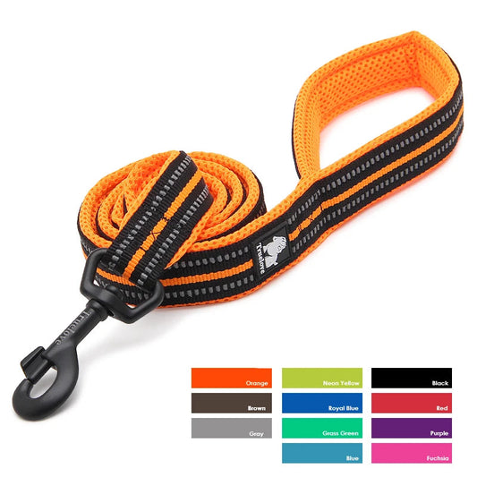 Nylon Mesh Soft Pet Leash Reflective