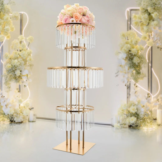 5-Tier Wedding Centerpieces Flower Stand