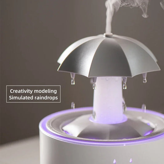 Creative Umbrella Aroma Humidifier with Colorful Light