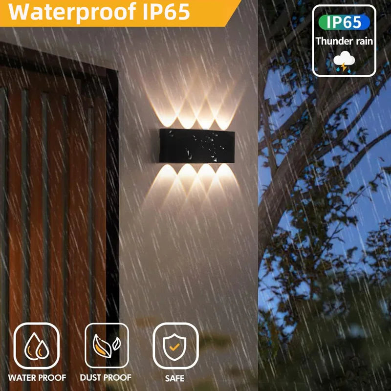 Waterproof IP65 Up Down Garden Lights
