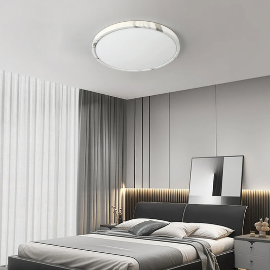 Round Marble Texture LED Ceiling Light