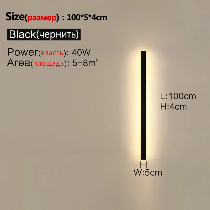 Waterproof Outdoor Garden Wall lamps LED Light