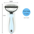 Load image into Gallery viewer, Deshedding Brush Dog Hair Remover
