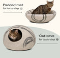 Load image into Gallery viewer, Premium Felt Cat Bed for Indoor
